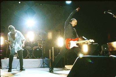 Roger Daltrey and Pete Townshend