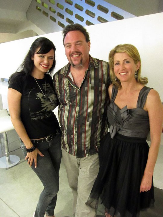 Heidi Van Horne, Director/Writer Charlie Brown and Victoria Charters at the Los Angeles premiere of 