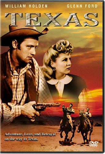 William Holden and Claire Trevor in Texas (1941)