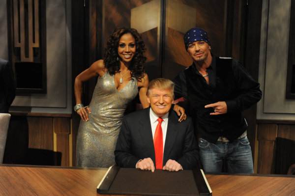 Still of Holly Robinson Peete, Bret Michaels and Donald Trump in The Apprentice (2004)