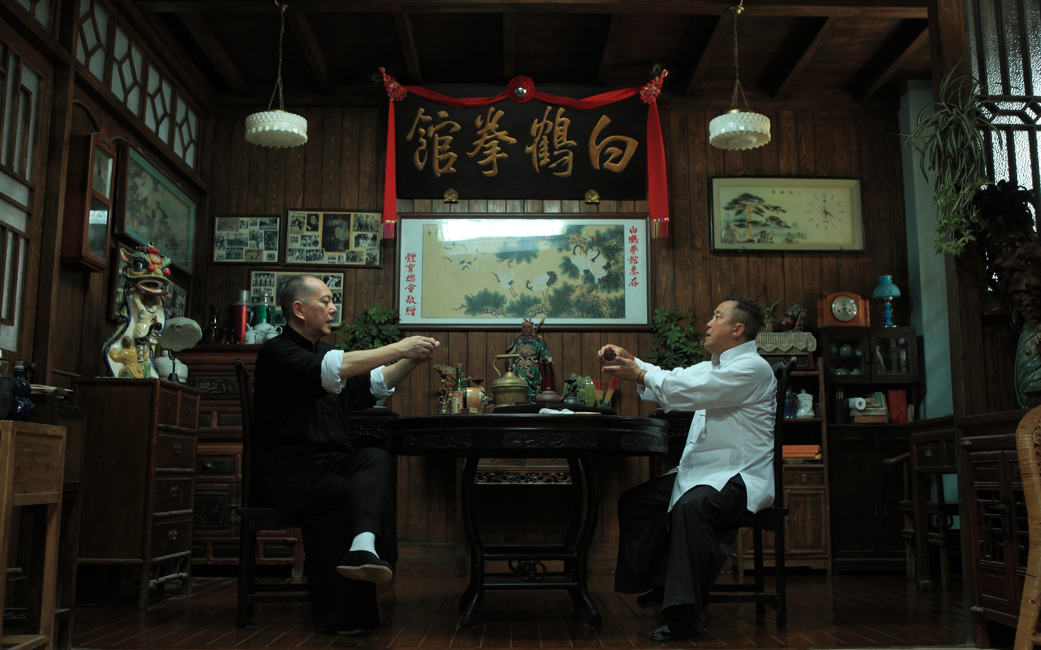 Still of Eric Tsang and Anthony Chau-Sang Wong in Yip Man: Jung gik yat jin (2013)