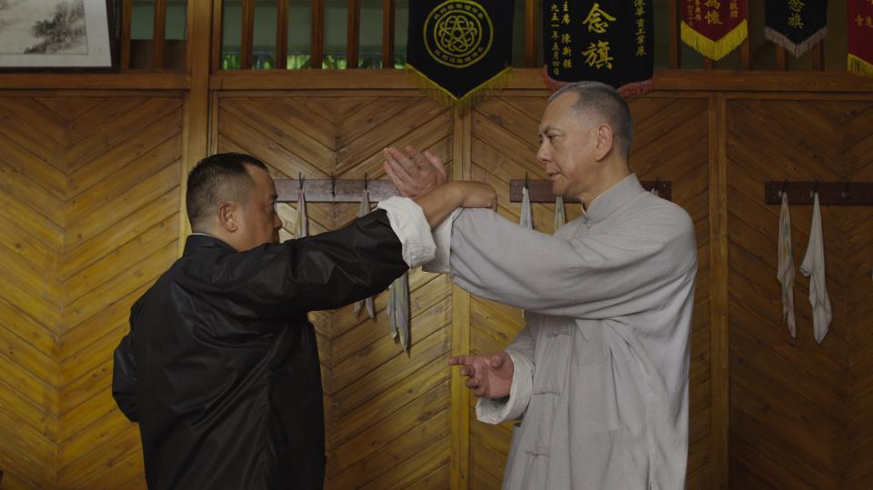 Still of Eric Tsang and Anthony Chau-Sang Wong in Yip Man: Jung gik yat jin (2013)