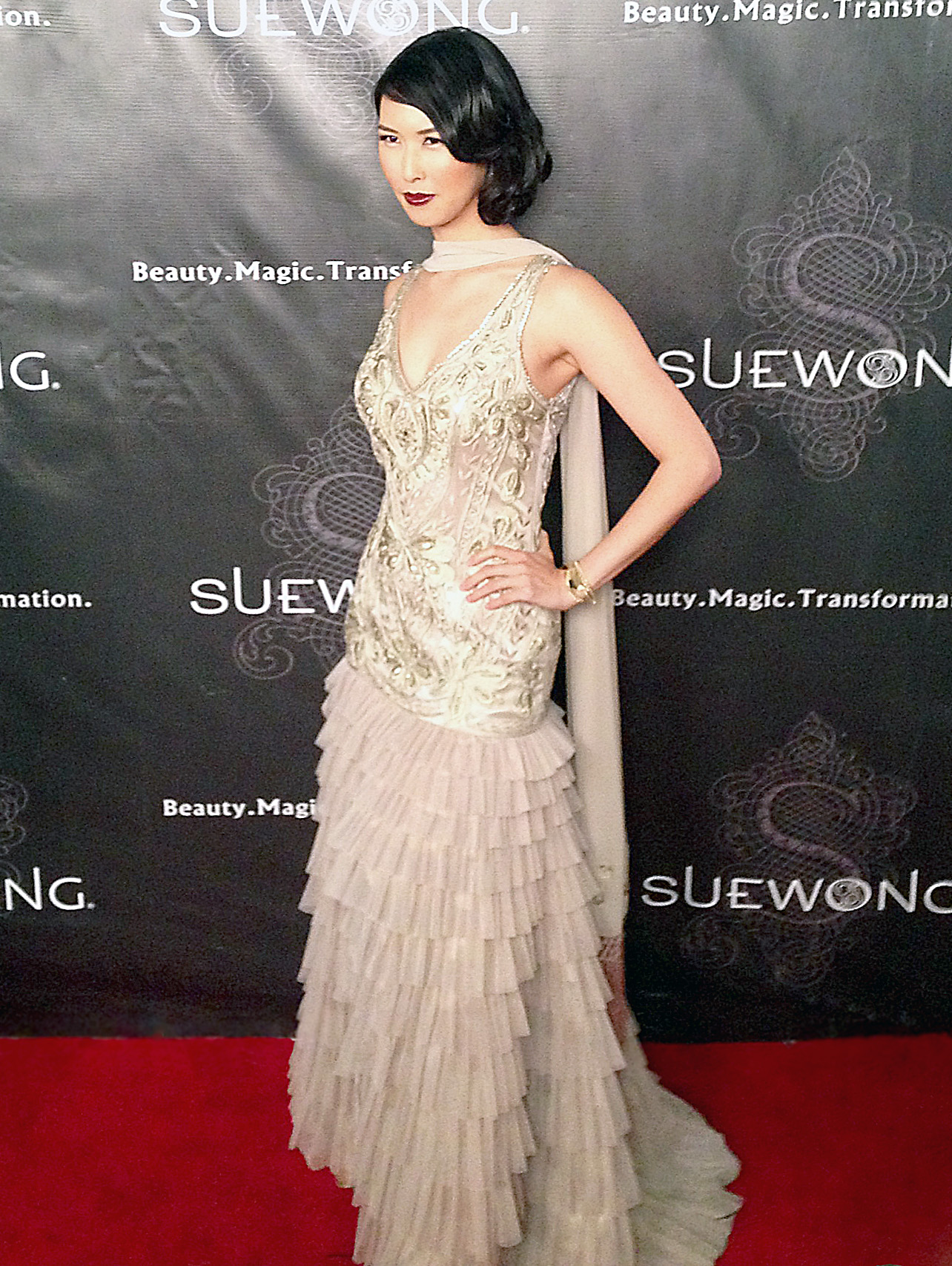 Malana Lea and Sue Wong at Sue Wong Great Gatsby Event at The Cedars in Los Angeles, CA