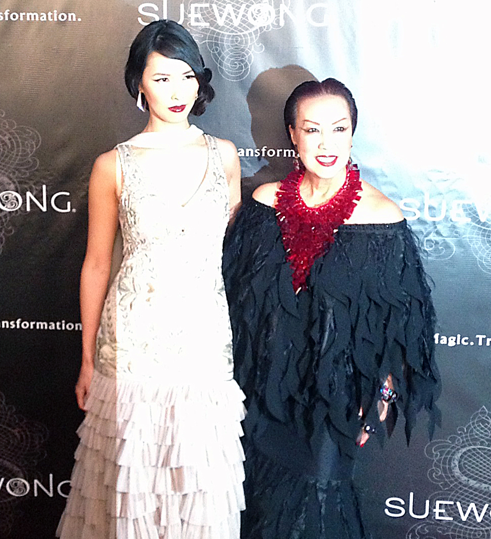 Malana Lea and Sue Wong at Sue Wong Great Gatsby Event at The Cedars in Los Angeles, CA