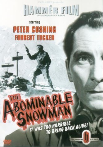 Peter Cushing and Forrest Tucker in The Abominable Snowman (1957)