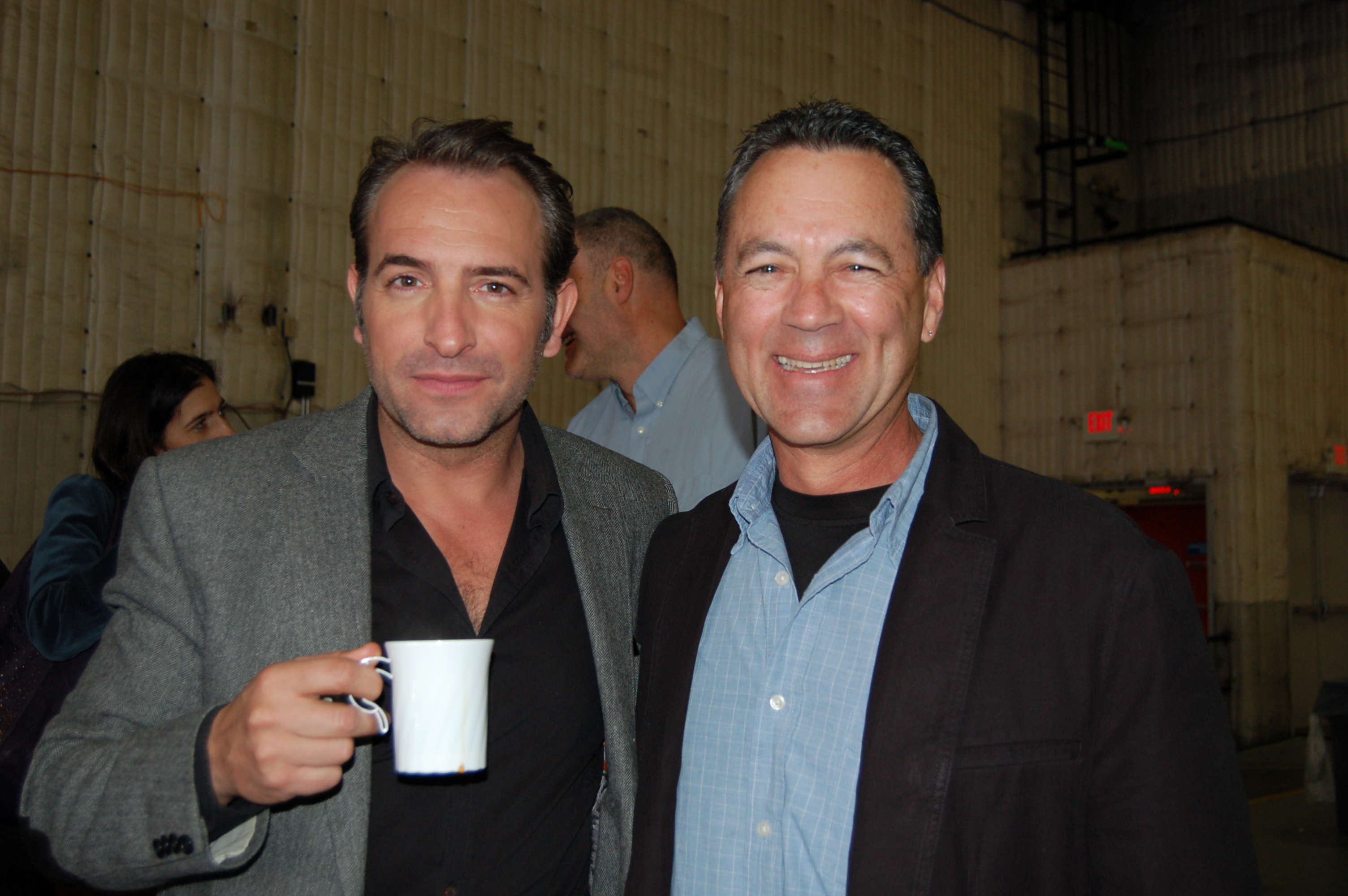 Me and Actor Jean Dujardin