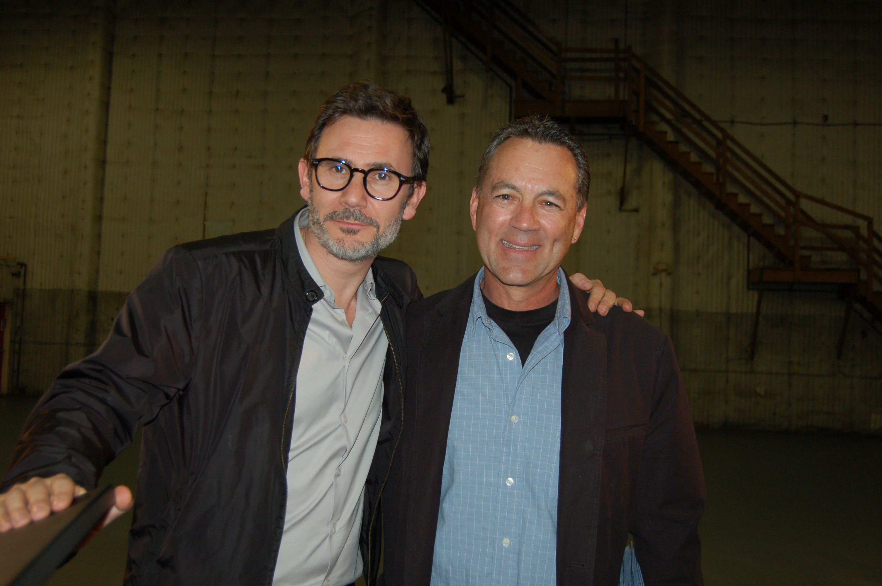 Me and Director Michel Hazanavicius