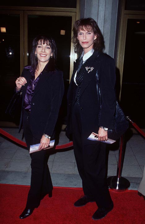 Marina Sirtis and Ann Turkel at event of The Evening Star (1996)