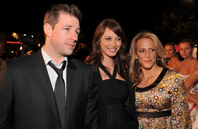 Edward Burns, Anne Fletcher and Christy Turlington at event of 27 Dresses (2008)