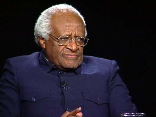 Still of Desmond Tutu in Charlie Rose (1991)