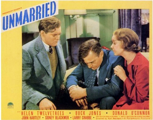 John Hartley, Buck Jones and Helen Twelvetrees in Unmarried (1939)
