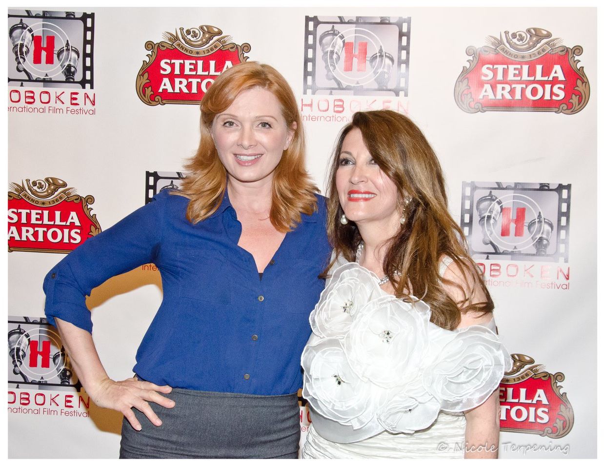 Deborah Twiss and Mary Apick at premiere of 12 Angry Men and Women