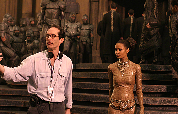 David Twohy and Thandie Newton, TCOR, Vancouver 2003