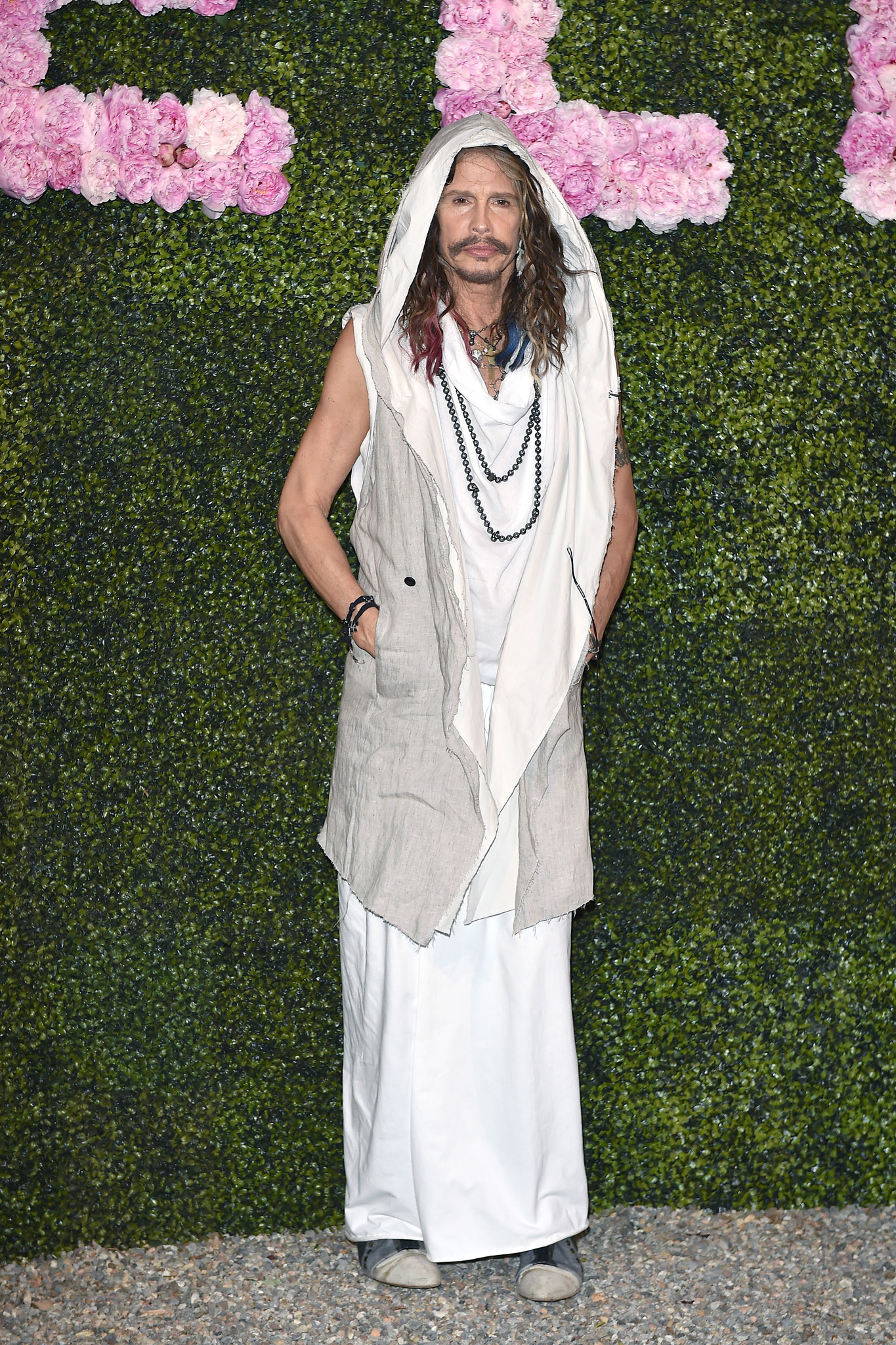 Steven Tyler attends the Stella McCartney Garden Party during the Milan Fashion Week Menswear Spring/Summer 2015 on June 23, 2014 in Milan, Italy.