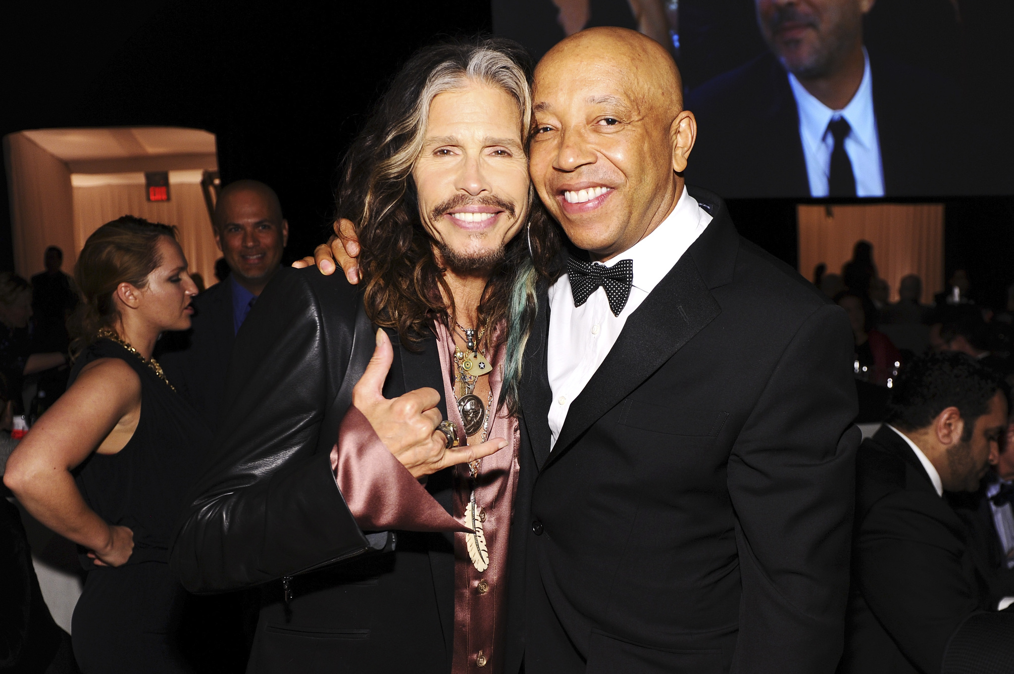Russell Simmons and Steven Tyler