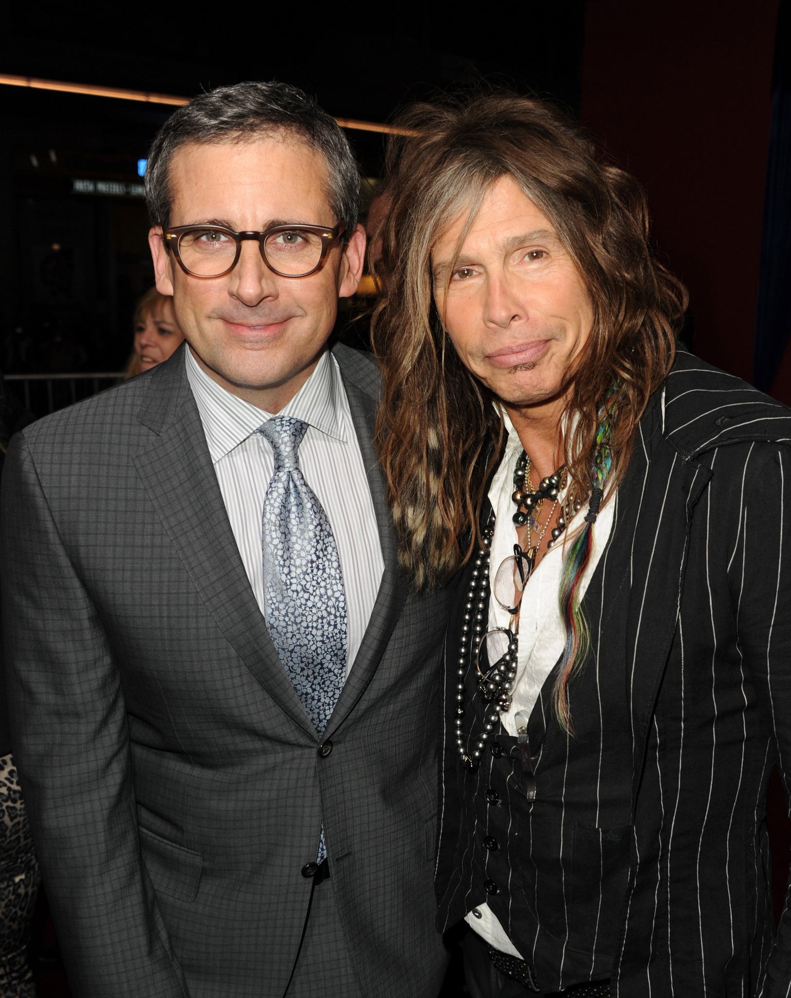 Steve Carell and Steven Tyler at event of The Incredible Burt Wonderstone (2013)