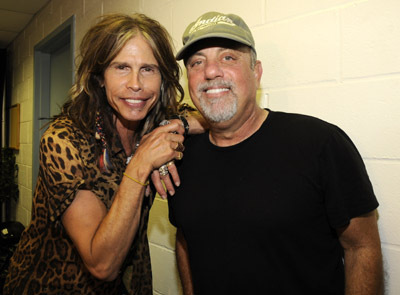 Billy Joel and Steven Tyler