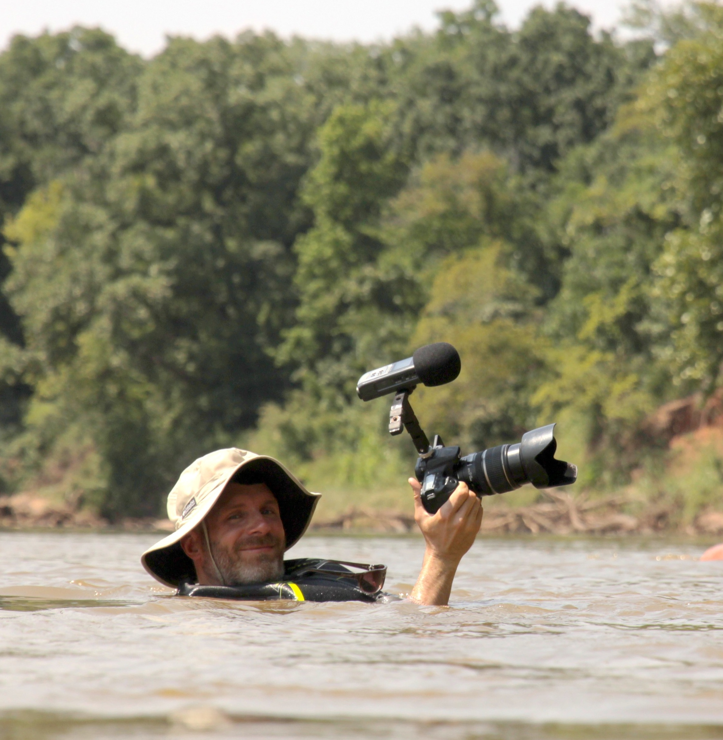 Filming Monster Catch in Oklahoma. 2014.