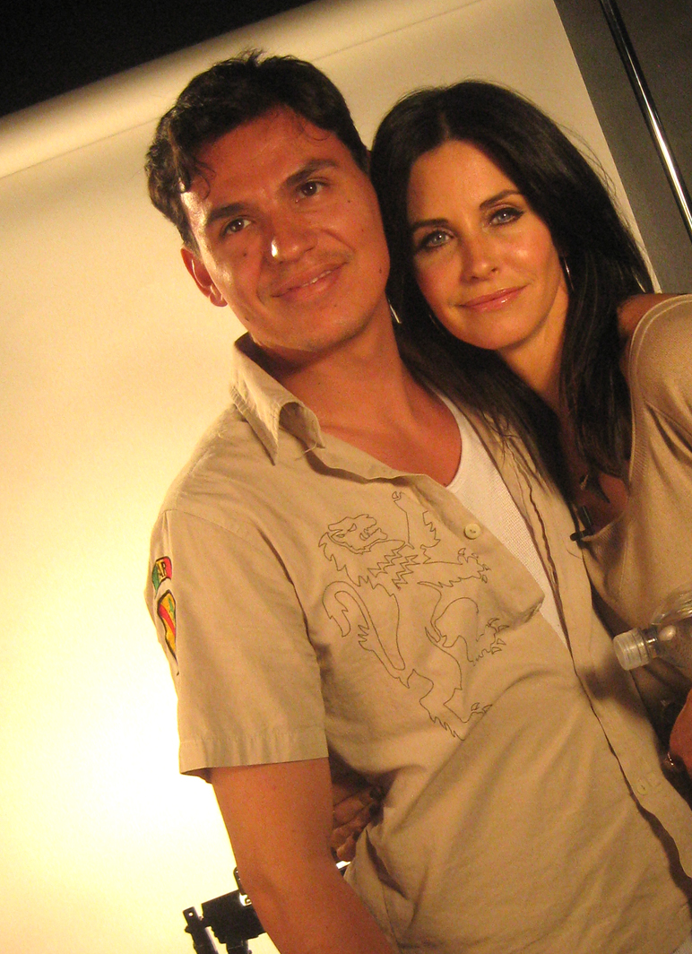 Courteney Cox, Andres Useche