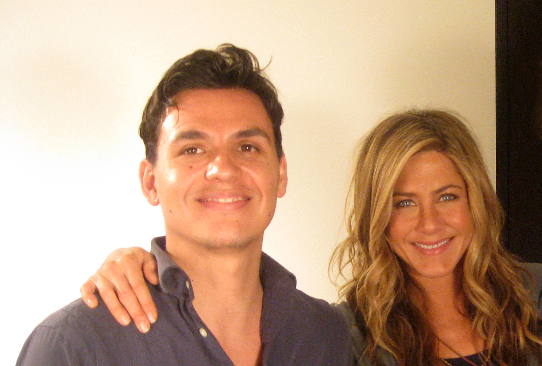 Andres Useche, Jennifer Aniston