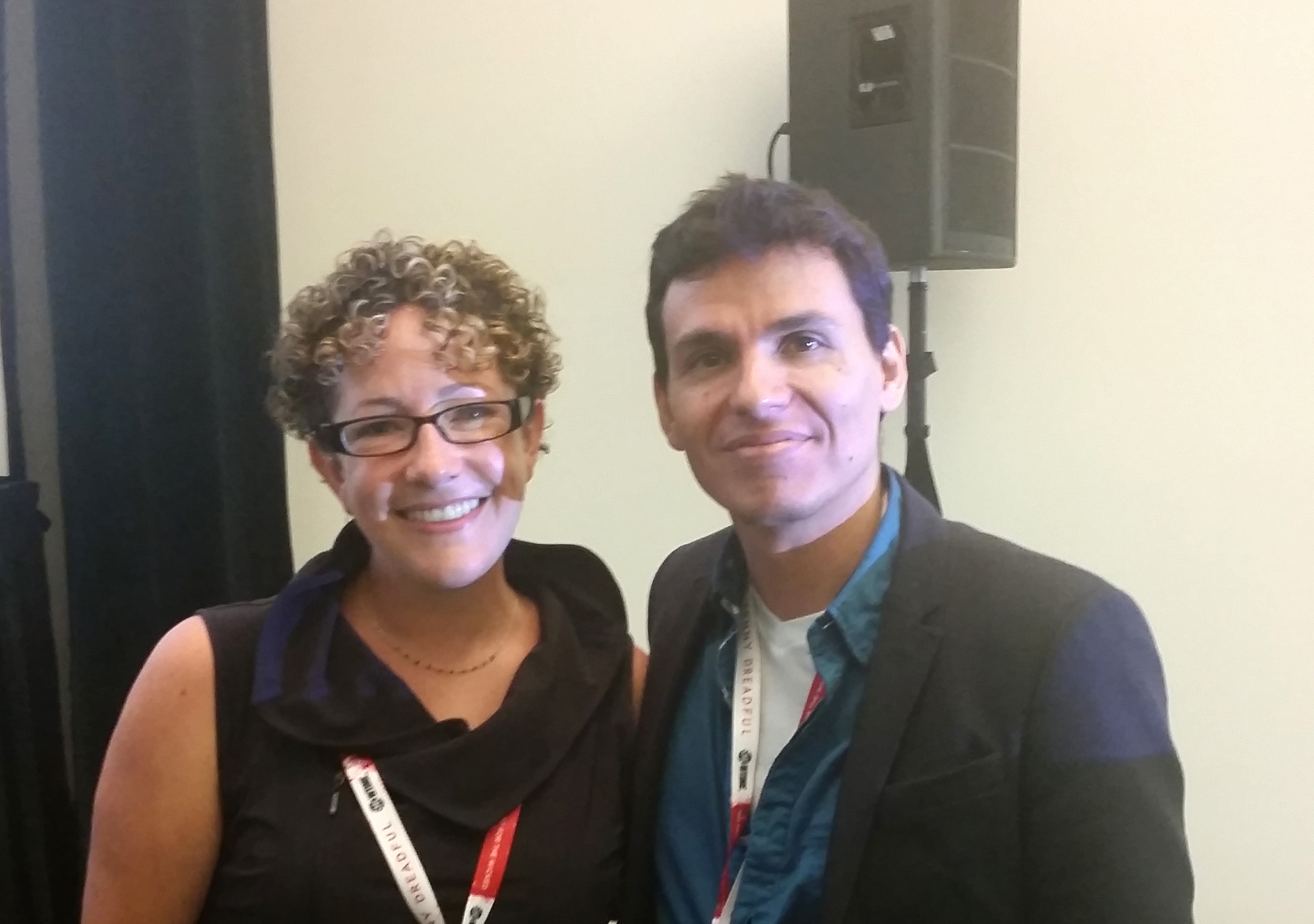 Writers Nicole Perlman and Andres Useche