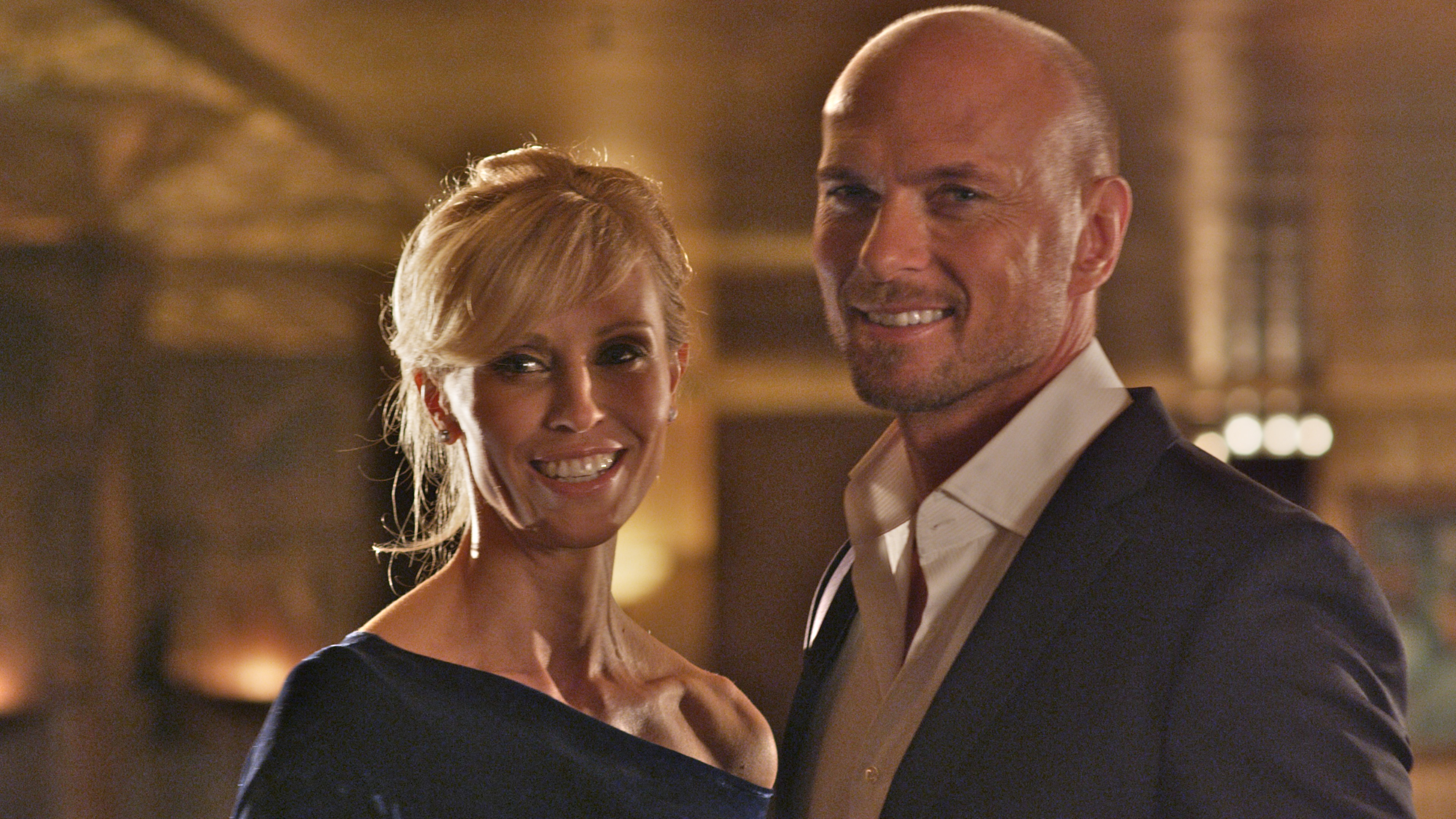 Rochelle Vallese and Luke Goss Screen Shot from LOST TIME