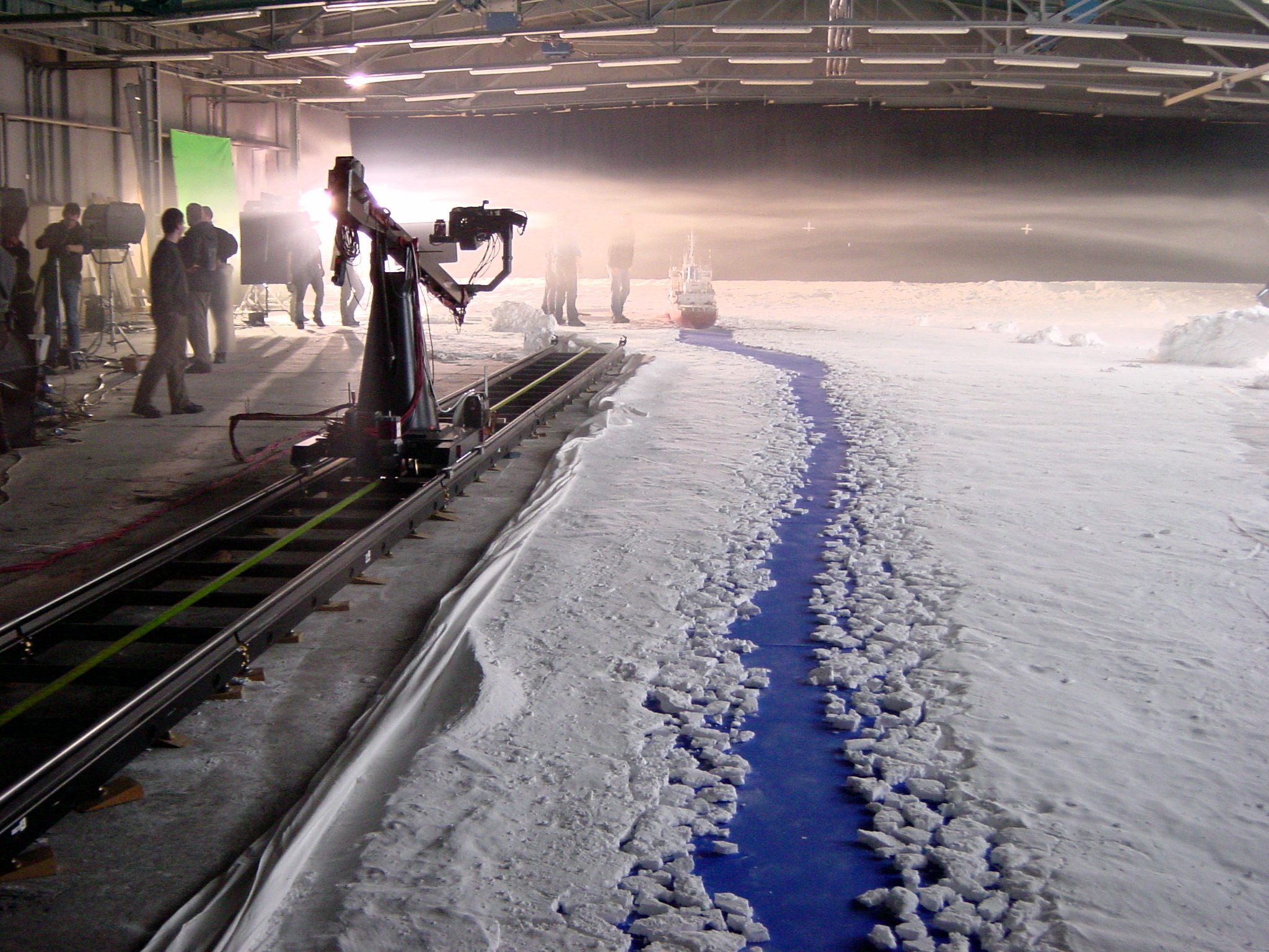 Ship on the ice