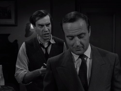 Still of Martin Landau and John Van Dreelen in The Twilight Zone (1959)