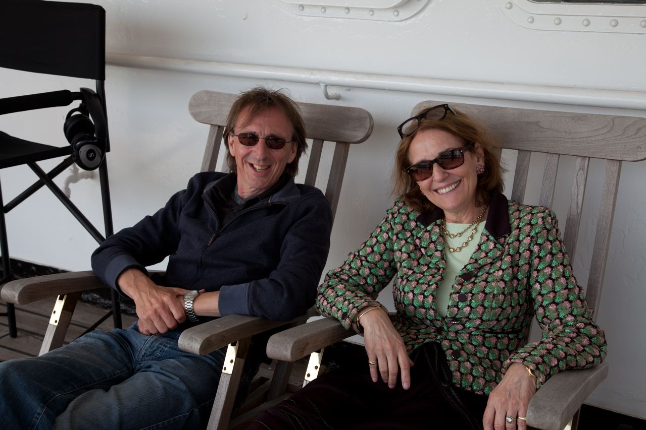 André van Duren and producer Guurtje Buddenberg