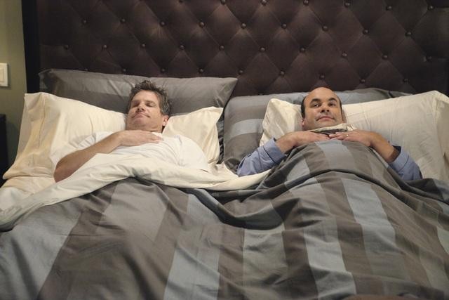 Still of Ian Gomez and Brian Van Holt in Cougar Town (2009)