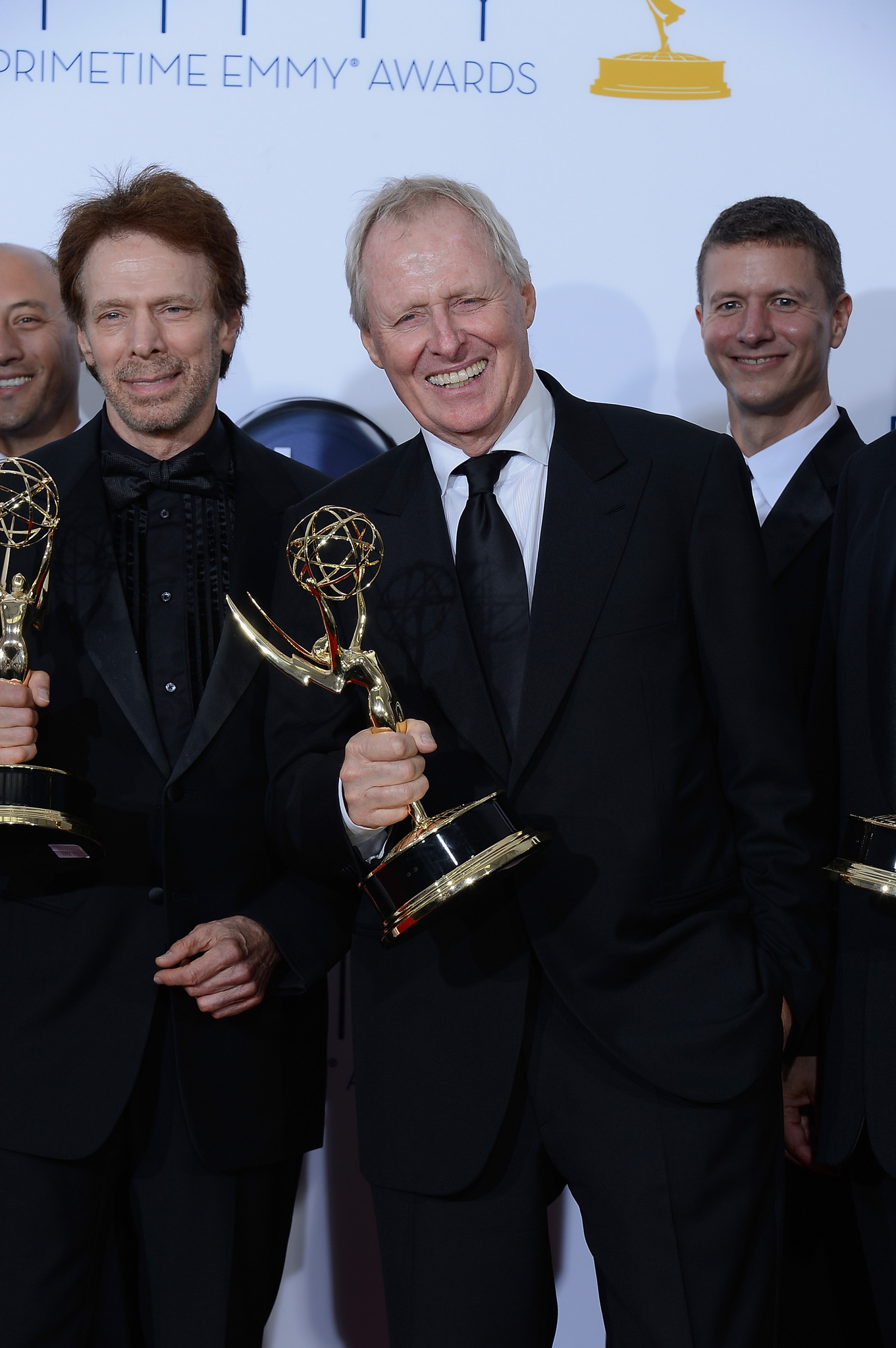 Jerry Bruckheimer and Bertram van Munster at event of The 64th Primetime Emmy Awards (2012)