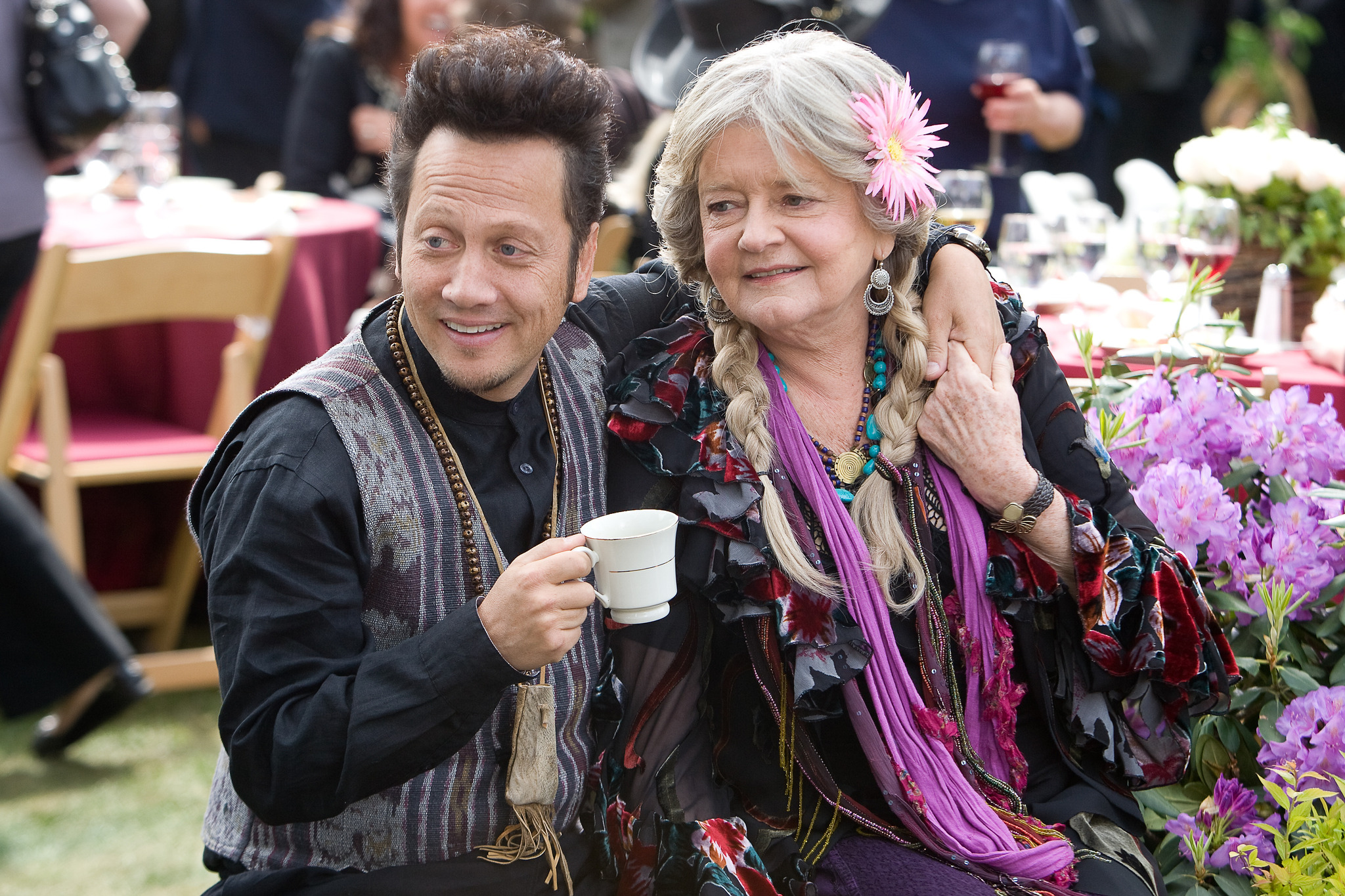 Still of Rob Schneider and Joyce Van Patten in Grown Ups (2010)