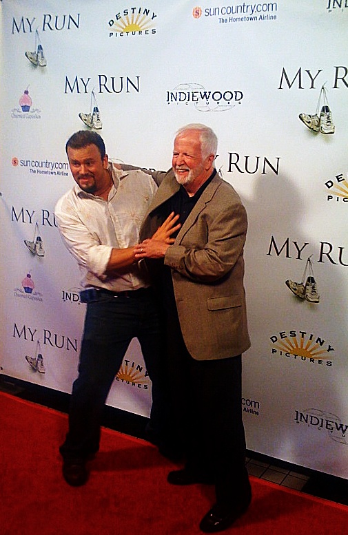 Tim VandeSteeg and Terry Hitchcock at the MY RUN Special Screening