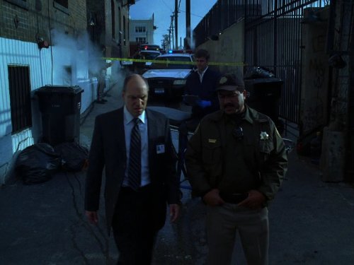 Still of Marc Vann and Larry Mitchell in CSI kriminalistai (2000)