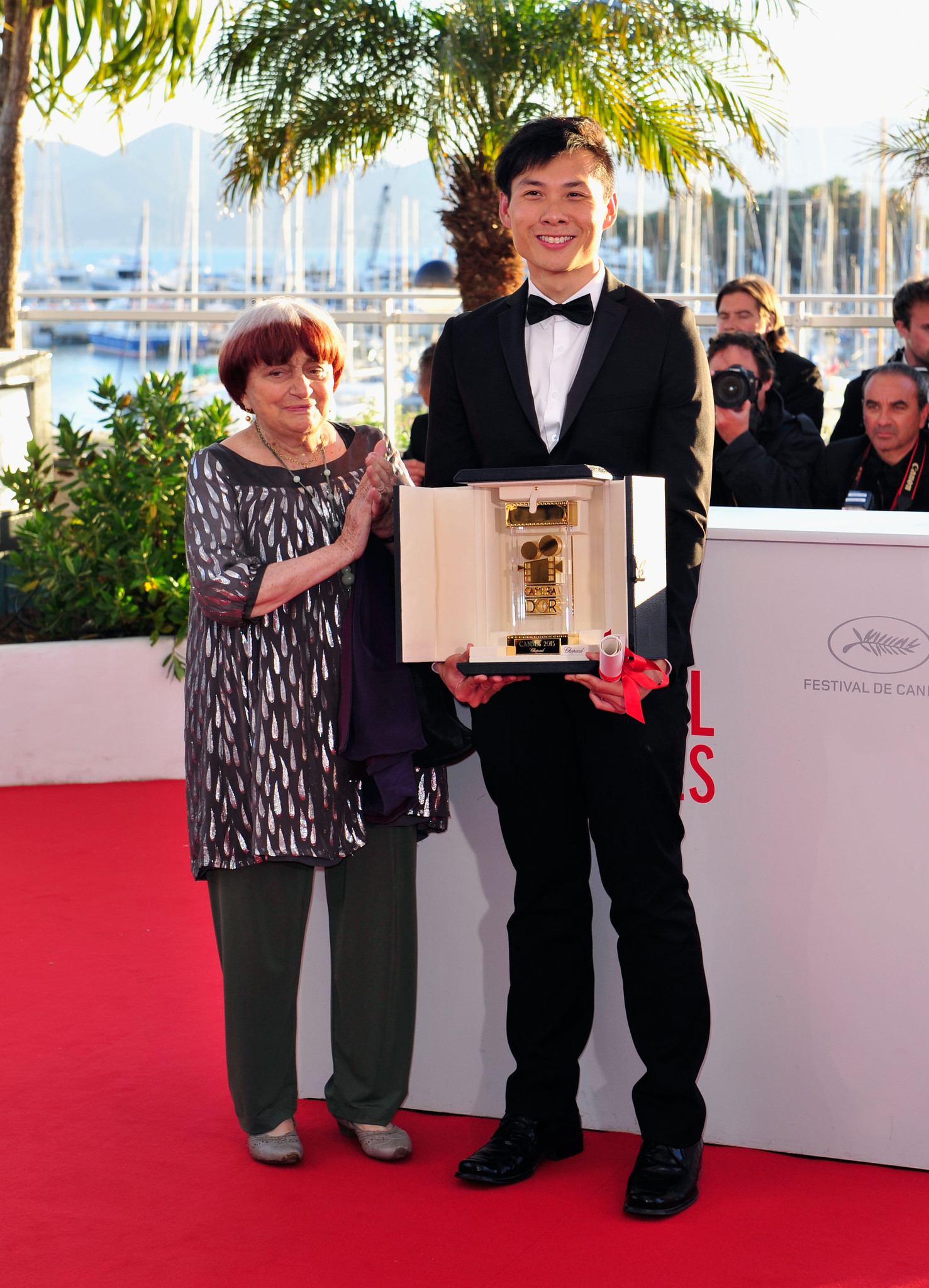 Agnès Varda and Anthony Chen