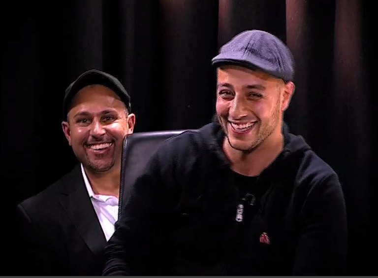 Host with guest Maher Zain