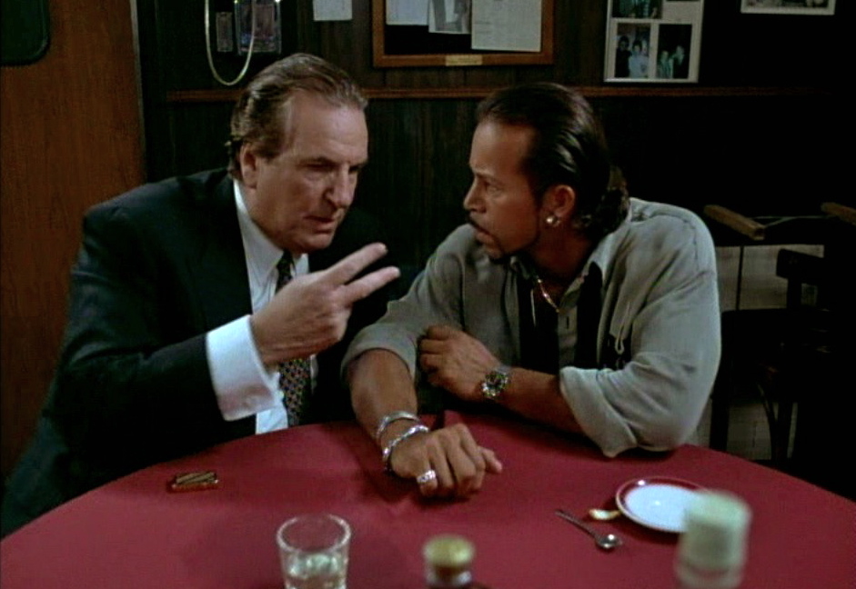 Still of Danny Aiello and Nelson Vasquez in A Brooklyn State of Mind