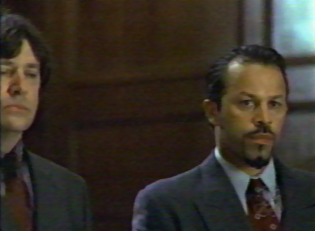 Still of Olek Krupa and Nelson Vasquez as Omar Pinella in LAW & ORDER