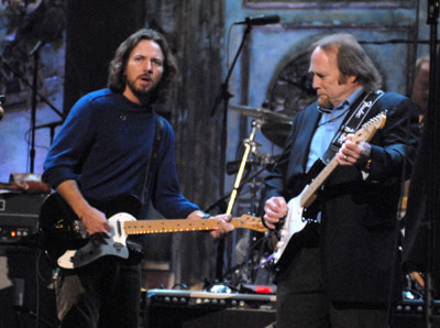 Stephen Stills and Eddie Vedder