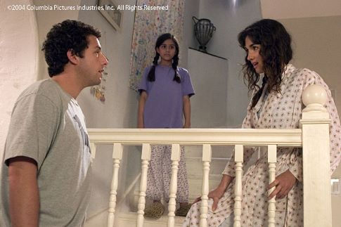 Still of Adam Sandler, Paz Vega and Shelbie Bruce in Spanglish (2004)