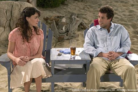 Still of Adam Sandler and Paz Vega in Spanglish (2004)