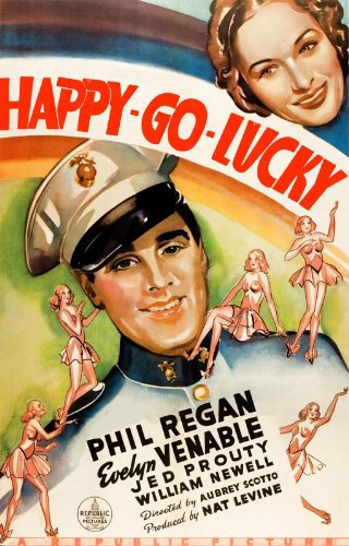 Phil Regan and Evelyn Venable in Happy Go Lucky (1936)