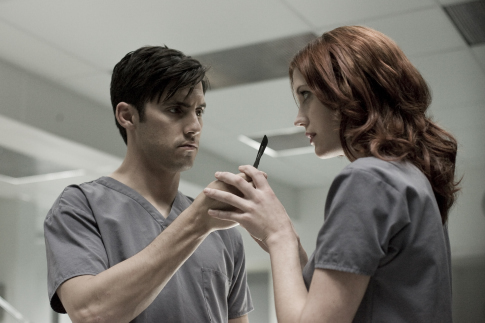 Still of Lauren Lee Smith and Milo Ventimiglia in Pathology (2008)