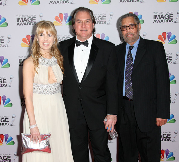 Julia Verdin with Mark Young and Rev. Dr. Charles Marks at the NAACP Image Awards