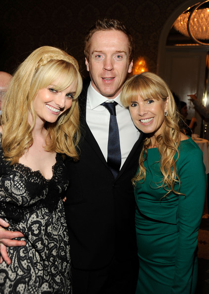 Julia Verdin with Damian Lewis and Lydia Hearst