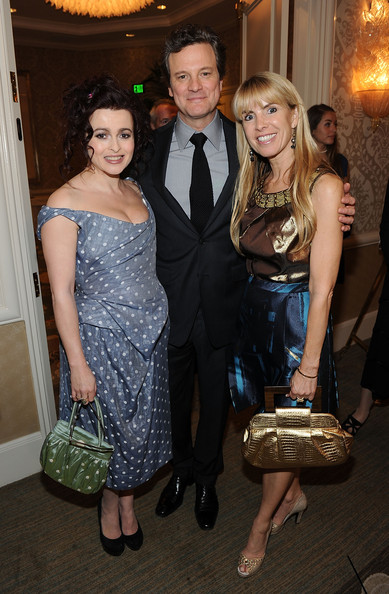 Julia Verdin with Helen Bonham Carter and Colin Firth