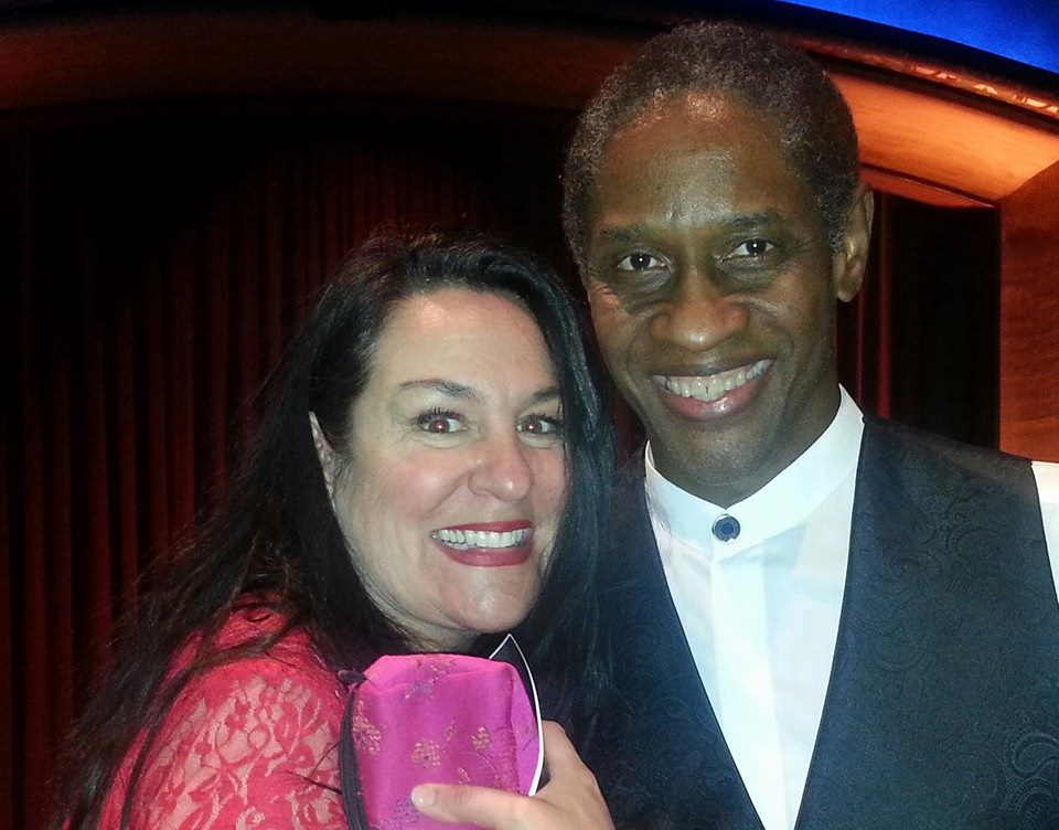 Even more fun with my director and Best Director nominee, Tim Russ at the ISA's.