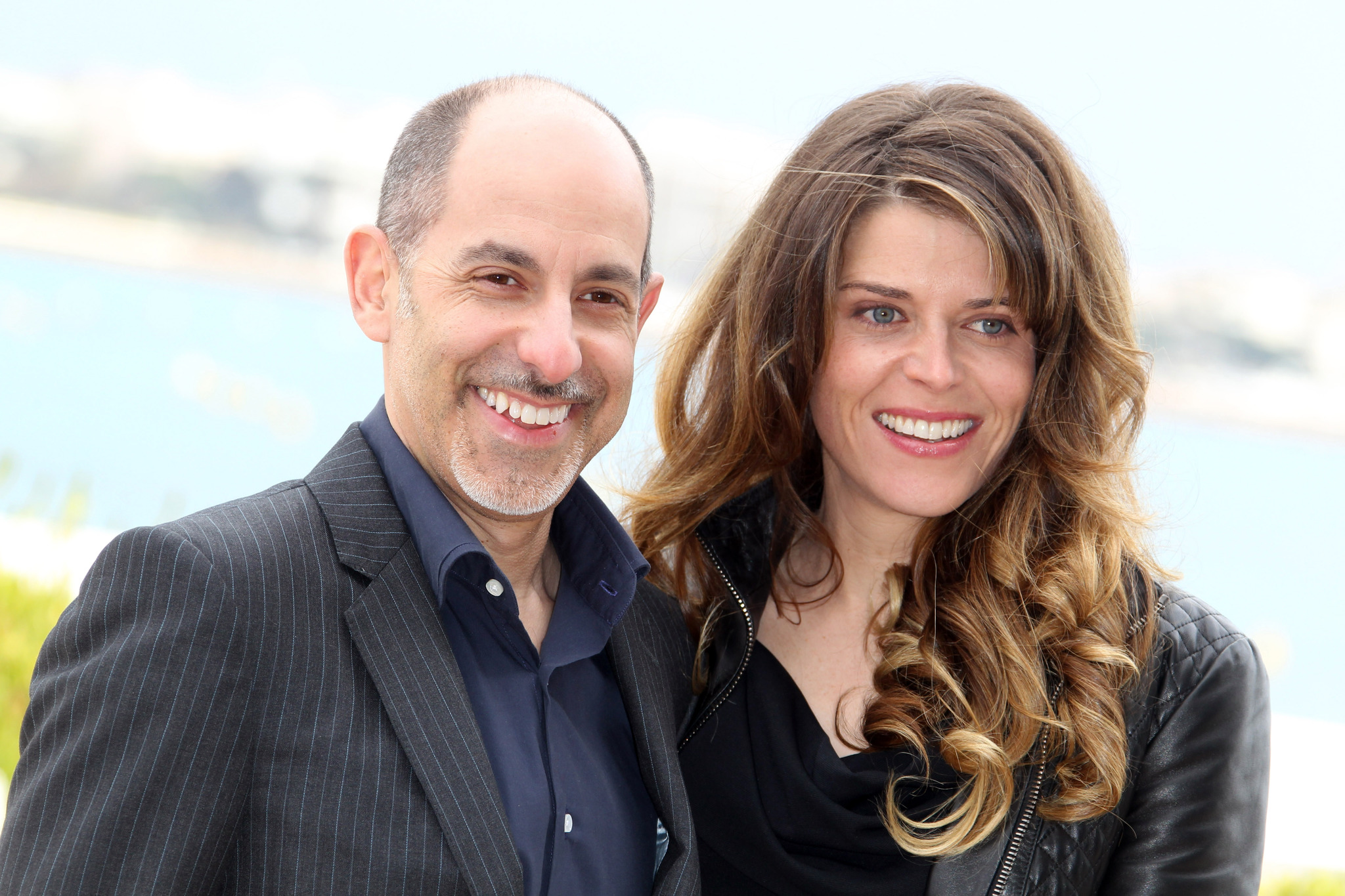 David S. Goyer attends photocall for the TV serie 'Da Vinci's Demons' at MIP TV 2013 on April 8, 2013 in Cannes, France.