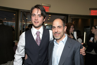 Justin Chatwin and David S. Goyer at event of The Invisible (2007)