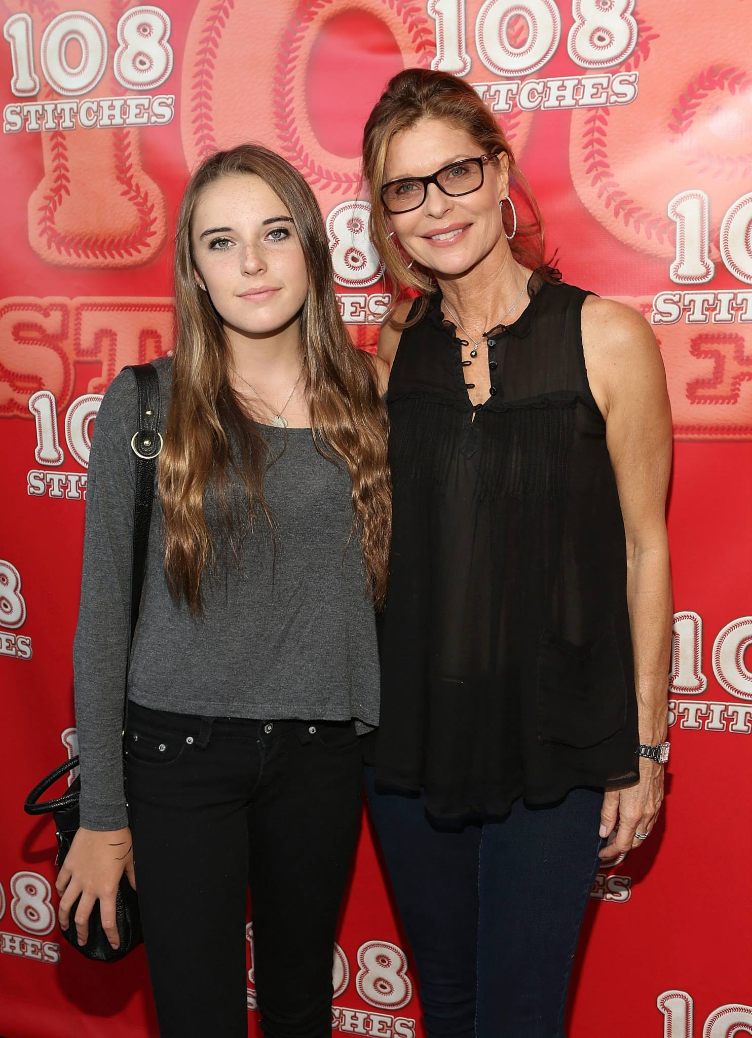Kate Vernon and Annabelle Negron at event of 108 Stitches (2014)